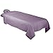 ForPro Premium Flannel 3-Piece Massage Sheet Set, Lavender, for Massage Tables, Includes Massage Flat Sheet, Massage Fitted Sheet, and Massage Fitted Face Rest Cover