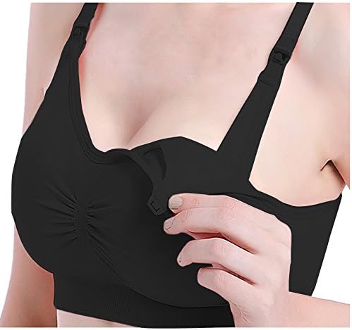 AYUQI All-in-One Hands-Free Breast Pumping Nursing Bra Bralette S-XL with Free Bra Extender