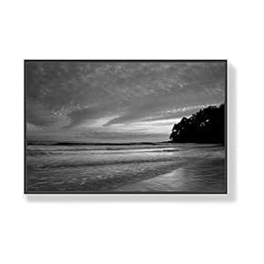 Canvas Wall Art for Living Room, Bedroom Seaside Framed Canvas Prints for Home Decoration Ready to Hang - 16x24 inches