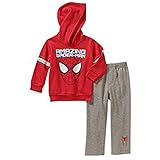 Spiderman Baby Boys' Fleece Hoodie and Pants Set, 24 Months