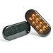 Smoked Amber Led Side Marker Lights Pair 2 Pcs For 1999 2000 2001 2002 2003 2004 Golf Jetta Bora 1998 to 2004 Passat B5 B5.5