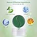 HailiCare Eye Treatment Masks, 30 Pairs Under Eye Pads Moisturizing Reduce Puffy Eye Wrinkles Dark Circles, Collagen Eye Mask Anti- Aging (Green)thumb 3