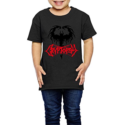 CHIKUD Children's Unique Design Crypotopsy Music T-Shirts (2-6 Years)