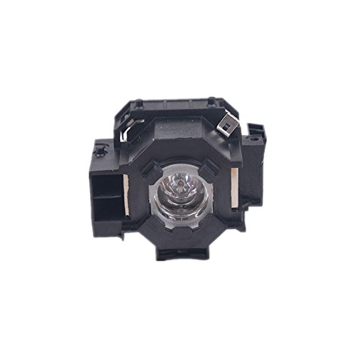 ELPLP41 Projector Replacement Lamp with Housing for Epson PowerLite EMP-S5 EMP-X5 EMP-5E EMP-52 EMP-S52 EMP-S6 H283A H284A H285A EMP-260D EB-X6 EB-X62 Powerlite 77C EH-TW420