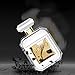 Lastma AirPods Case Perfume Bottle Case Silicone Soft Shockproof AirPods 2 Case Cover with Cute Fur Ball Keychain Strap Design for Girls and Women - Perfume Bottle
