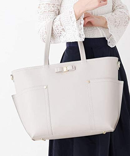 Amazon Co Jp パサージュ ミニョン Passage Mignon 軽量 サイズ収納可 2wayミニリボントートバッグ N 00 グレー 012 シューズ バッグ