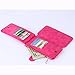 Galaxy Note 5 Case, CaseUp 12 Card Slot Series - [Zipper Cash Storage] Premium Flip PU Leather Wallet Case Cover With Detachable Magnetic Hard Case For Samsung Galaxy Note 5, Pink