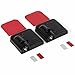2pc Wireless Drill Free Easy Install Car Door LED Projector Courtesy Welcome Logo Ghost Shadow Light Magnet Sensor for Eagle American Flag Infiniti Cadillac Dodge Jeep (Dodge)