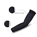 Arm Sleeve,iGreely Outdoor Sports Bike Cycling Compression Armband for Basketball Football Baseball Shooting Arms Protector Breathable Lycra UV Protection Arm Sleeves -1 Pair (Black)