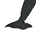 FADFAY Mermaid Tail Blanket for Kids,Adults,Men,Women Soft and Comfortable Sleeping Blanket,Sofa,Bed for Reading,Watching TV,Cosplay 35x75inch (Dark Grey)