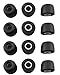 Zotech 6 Pair Memory Foam Replacement Earbuds, Ear Tips for JayBird BlueBuds X, X2 & X3 Sport Headphones (Large)