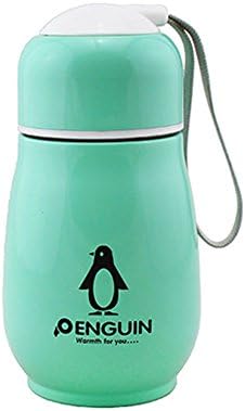 Jinxi Penguin Motifs Cartoon Bullet Head Stainless Steel Vacuum Thermal Insulation Cups 350ml