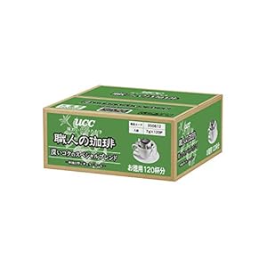 【Amazon.co.jp限定】UCC 職人の珈琲 ドリップコーヒー 深いコクのスペシャルブレンド 120杯