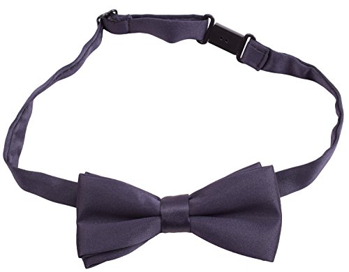 CEAJOO Little Boy's Bow Ties Adjustable Ages 0 to 8 Navy Blue