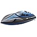 TOYEN GordVE Remote Control Boat for Lakes, Pools and Outdoor Adventure 4CH High Speed Electric RC Boat-Blue