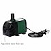 HuDieM 400 GPH (1500L/H, 25W) Submersible Water Pump For Pond, Aquarium, Indoor Outdoor Water Garden, Fish Tank Small Fountain Water Pump Hydroponics with 4.92ft (1.5M) Power Cord