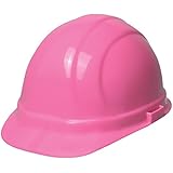 ERB 19989 Omega II Cap Style Hard Hat with Mega Ratchet, Flourescent Pink