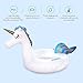 Inflatable Unicorn Pool Float, Sable Party Tube for Swimming Fun, Support 220 lbs