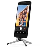 Kenu Stance | Compact Tripod USB-C Smartphones | Works with Galaxy S8, Google Pixel, Pixel XL, LG G6, OnePlus 3T, LG V20, Huawei Honor 8, LG G5, Nexus 5x & 6P and More | Black