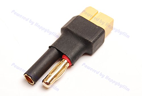 Pack(5) New 4MM Bullet Connector to Female XT60 Adapter for RC HXT Turning Zippy Power