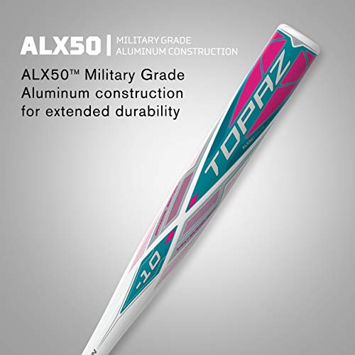 image for EASTON TOPAZ -10 Fastpitch Softball Bat | 2020 | 1 Piece Aluminum | AL