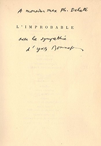 L'improbable et autres essais (Collection 