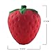 Huastyle 11.5CM Jumbo Squishy Slow Rising Strawberry Cute Straps Charms Kawaii Pendant Bread Kids Toy