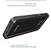 Temdan Galaxy S8 Plus Waterproof Case Rugged Built in Screen Protector with Floating Strap Shockrproof Waterproof Case for Samsung S8 Plus(6.2inch) (Black) (S8 Plus 6.2 inch)