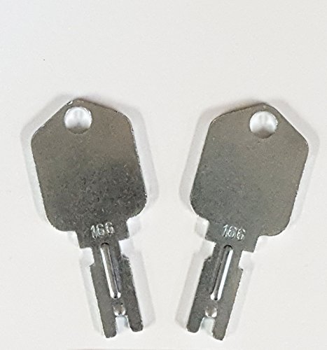 2 Keyman Hyster Heavy Equipment Keys-1 pair-part number 1430 Clark Yale Daewoo Hyster Gradall JLG Forklift Key