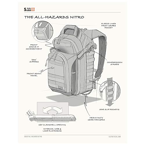 5.11 all hazards nitro backpack
