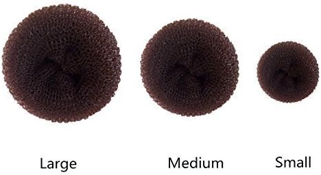 Brown 3pcs Set Donut Three Hair Bun Ring, Shaper Hair Styler Maker BUY NOW by GorgeousCC
