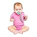B.B. Mustache Pacifier 2-Pack with Pacifier Clip by Bodacious Bambino | The Horseshoe & Handlebar - Cute & Funny Pacifiers for Babies | BPA-Free
