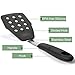 Flexible Silicone Spatula Heat Resistant up to 600oF Turner Steel Strong Blade for Pancake Flipper, Egg Turner, Omelet Spatula and Pizza Cutter
