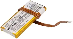 Replacement Battery for Apple iPod Classic 120GB, iPod Classic 6th GEN A1238 80G, iPod Classic 6th GEN MB029 80G, iPod Classic 6th GEN MB029C/A, iPod Classic 6th GEN MB029J/A