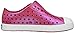 native Kids' Jefferson Iridescent Child Shoe, Torch Red/Shell White/Galaxy Iridescent,  8 Medium US Toddler