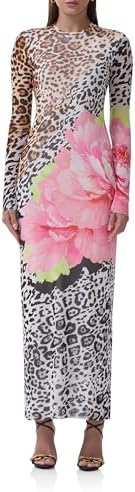 paola floral long sleeve dress in pink Paola Floral Long Sleeve Dress in Pink Lucy in The Sky