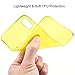 Wisdompro Case for iPhone Xs, for iPhone X, Bundle of 5 Pack Extra Slim Jelly Soft TPU Gel Protective Case Cover for Apple iPhone X XS 10(Blue, Aqua Blue, Hot Pink, Yellow, Red)- Transparent Color