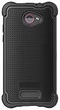 Ballistic SX1009-M005 SG Maxx Case with Screen Protector and Holster/Belt Clip for Verizon HTC Droid DNA - Black
