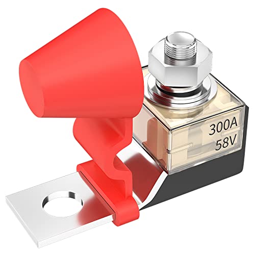 Joinfworld 300A 58V Terminal Mount Fuse Block Kit