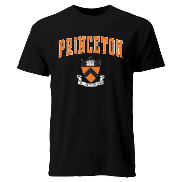 Barnesmith Princeton University Tigers Short-Sleeve T-Shirt, Heritage, Black, Small Image
