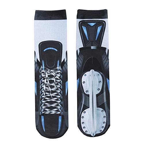 What On Earth Unisex Sublimated Hockey Skate Socks - Thumbnail 4
