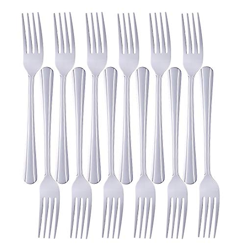 18/0 Stainless steel Dinner Forks 7 inch Set of 12 - BUY&USE - Thumbnail 7