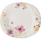 Villeroy & Boch Mariefleur Piatto Piano, Porcellana Premium, Basic, 27 cm : Villeroy & Boch