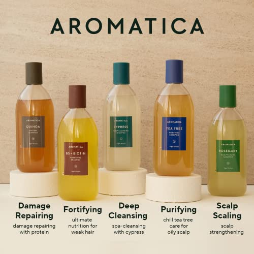AROMATICA Cypress Deep Cleansing Shampoo 13.53fl.oz. / 400ml Vegan