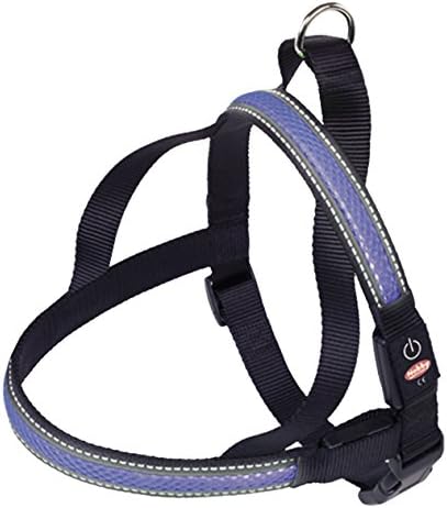 Nobby Norwegian Flash Mesh Harness Blue S: L: 50-65 cm + 48 cm; W: 25 mm
