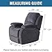 H.VERSAILTEX Super Stretch Recliner Cover Recliner Couch Covers Recliner Chair Cover Form Fitted Non Slip Reclining Slipcovers for Standard Large Recliner, Soft Thick (Taupe - 1 Pack)