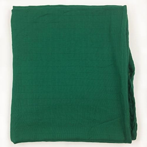 Bambino Land Bamboo Muslin Swaddle Blanket - Lush Green
