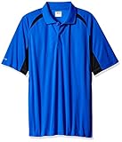 Izod 13Z0106 Men's Contrast Block Performance Dobby Polo