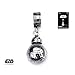 Stainless Steel Star Wars Episode 7 BB-8 Lead Hero Droid Dangle Charm