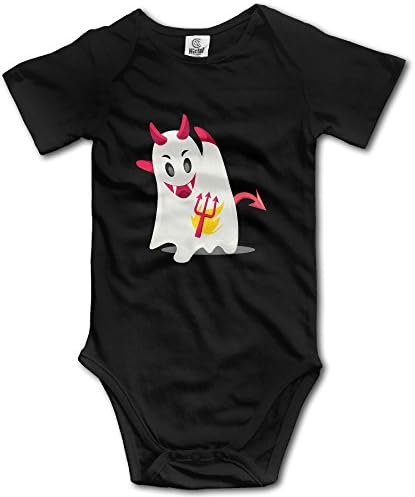 Lovely Baby Newborn Custom Halloween Funny Little Devil Bodysuit Baby Onesie
